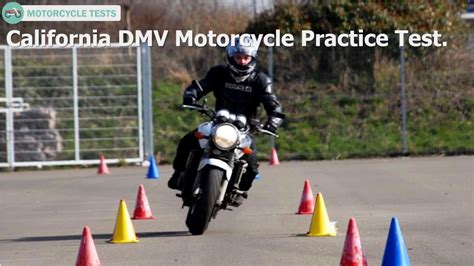 dmv motorcycle driving test